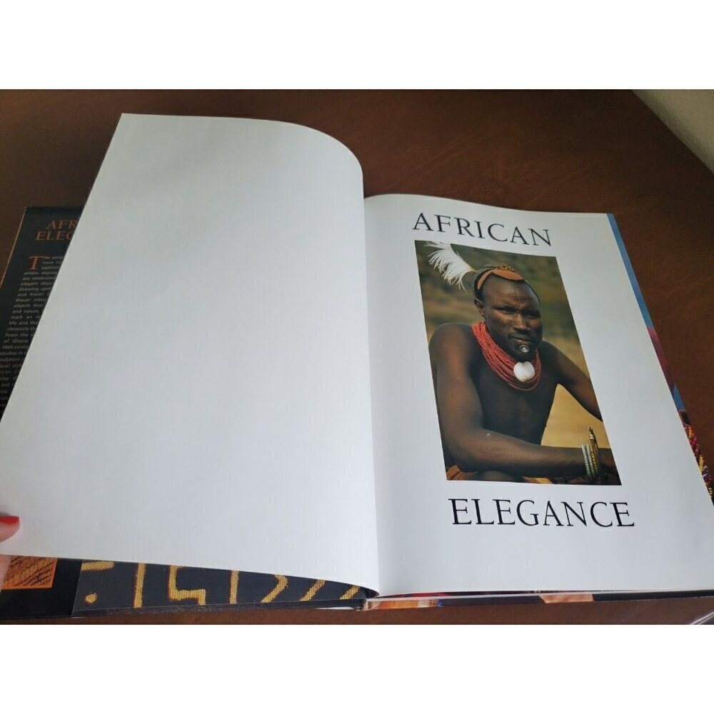 African Elegance by Blauer, Ettagale Hardback Book w/dust Jacket - Picture 6 of 11